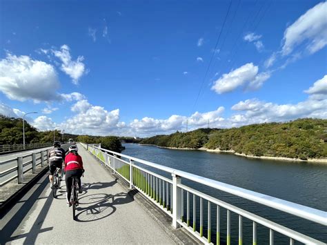 【兵庫県】つくはら湖をめぐる自転車道を走り、パワースポット。